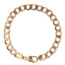 9ct Yellow Gold Curb Bracelet 8.5"
