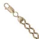 9ct Yellow Gold Curb Bracelet 8.5"