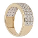 18ct Yellow Gold 1.00ct Brilliant Cut Diamond Fancy Ring