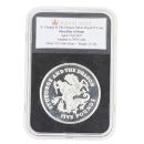 2015 'The First Day of Issue' St George & The Dragon Silver Proof 5 Pounds Coin Boxed