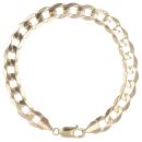 9ct Yellow Gold Curb Bracelet 9"