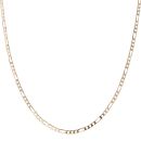 9ct Yellow Gold Figaro Chain 22"
