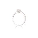 9ct White Gold 0.25ct Diamond Cluster Ring