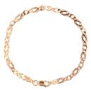 9ct Rose Gold Celtic Bracelet 7"