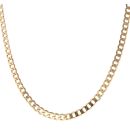 9ct Yellow Gold Curb Chain 22"