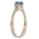 9ct Yellow Gold Blue Topaz Fancy Ring