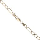 9ct Yellow Gold Figaro Chain 26"