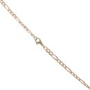 9ct Yellow Gold Figaro Chain 18"