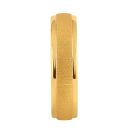 22ct Yellow Gold Ring With Matte texture