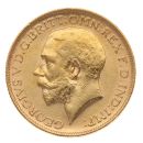 1913 George V Large Head  UK Full Sovereign Coin