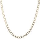 9ct Yellow Gold Curb Chain 18"