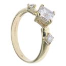 9ct Yellow Gold Cubic Zirconia Dress Ring