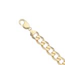 9ct Yellow Gold Curb Bracelet 8.5"