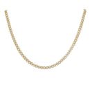 9ct Yellow Gold Fancy Collarette 16"