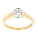18ct Yellow Gold Diamond 0.80ct Solitaire Ring