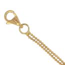 22ct Yellow Gold Beaded Strand Fancy Bracelet 7"
