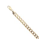 9ct Yellow Gold Curb Bracelet 9.5"