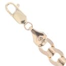 9ct Yellow Gold Curb Bracelet 8"