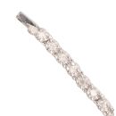 9ct White Gold 2.00ct Brilliant Cut Diamond Tennis Bracelet 7"