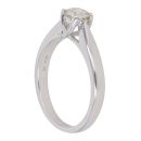 9ct White Gold 0.50ct Brilliant Cut Diamond Solitaire Ring