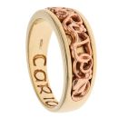 9ct Yellow and Rose Gold Vine Of Life Clogau Ring