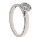 Platinum 0.50ct Brilliant Cut Lab Grown Diamond Solitaire Ring