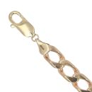 9ct Yellow Gold Curb Bracelet 7.5"