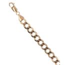 9ct Yellow Gold Curb Bracelet 7.5"