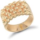 9ct Yellow Gold Keeper Ring