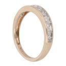 9ct Yellow Gold 0.25ct Brilliant Cut Diamond Eternity Ring