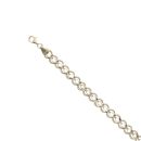 14ct Yellow & White Gold Child's 5.5" Bracelet