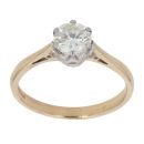 18ct Yellow Gold 0.75ct Brilliant Cut Diamond Solitaire Ring
