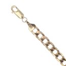 9ct Yellow Gold Curb Bracelet 8"