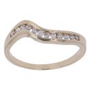 9ct Yellow Gold Cubic Zirconia Fancy Ring