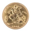 1903 Edward VII Large Head Half Sovereign Coin