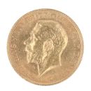 1913 George V Large Head UK Full Sovereign Coin