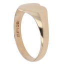 9ct Yellow Gold Heart Signet Ring