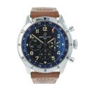 Breitling Super AVI Chronograph GMT Pre Owned Watch Ref AB0445