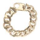 9ct Yellow Gold Curb Bracelet 8.5"