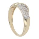 9ct Yellow Gold 0.50ct Brilliant Cut Diamond Fancy Ring