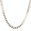 9ct Yellow Gold Curb Chain 24"