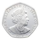 2019 Peter Pan UK 50p Boxed Coin