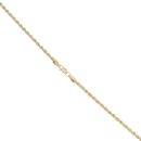 9ct Yellow Gold Rope Chain 24"