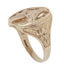 9ct Yellow Gold Horseshoe Ring