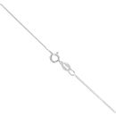 Silver Cubic Zirconia Tree of Life Pendant And Chain 18" By Icesia