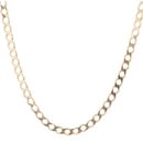 9ct Yellow Gold Curb Chain 24"