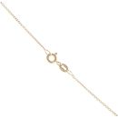 9ct Yellow Gold Ruby Pear Pendant and Chain 20"
