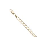9ct Yellow Gold Curb Bracelet 7.5"
