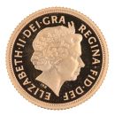 2005 Elizabeth II Fourth Portrait UK Half Sovereign Coin