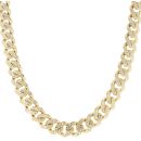 14ct Yellow Gold Monaco Classic Flex Curb Chain24"